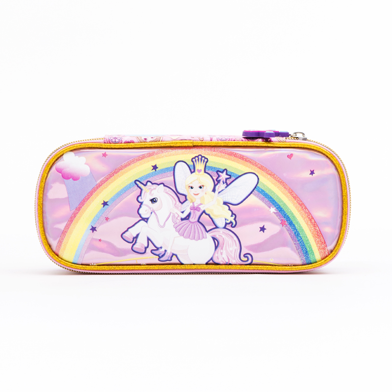 BTS pencil Case,This bag is an adorable children’s pencil case with a fairytale and fantasy design, perfect for kids who love fairy tales.