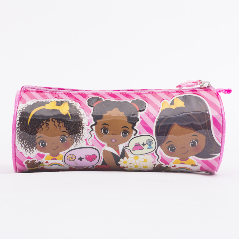 BTS pencil Case,This bag is an adorable children’s pencil case with a fairytale and fantasy design, perfect for kids who love fairy tales.