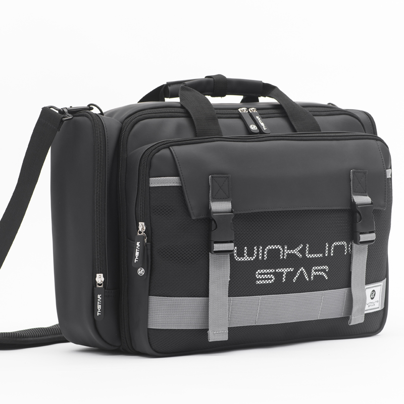 Business Shoulder Bag Versatile Functionality: Messenger bags offer ample interior space and often feature multiple pockets and compartments, making it easy to store books, laptops, documents, and more—perfect for students or commuters.